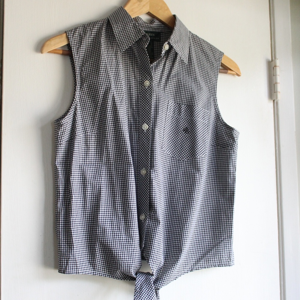 Ralph Lauren sleeveless blouse
